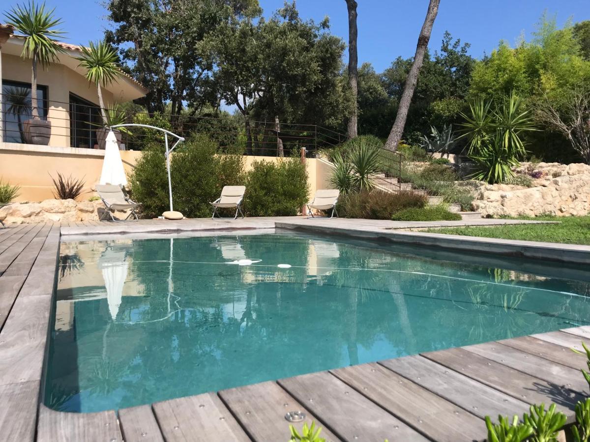 Villa L'Ensoleillee Roquefort Les Pins Eksteriør billede