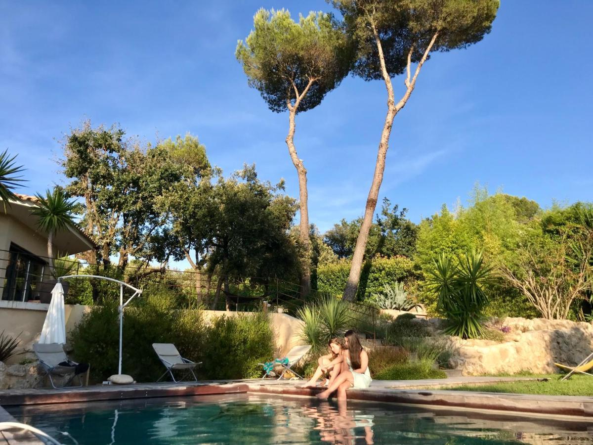 Villa L'Ensoleillee Roquefort Les Pins Eksteriør billede
