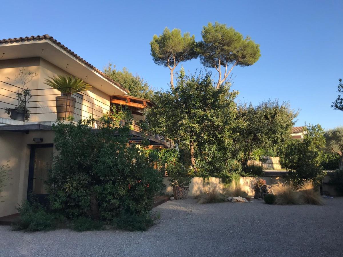 Villa L'Ensoleillee Roquefort Les Pins Eksteriør billede