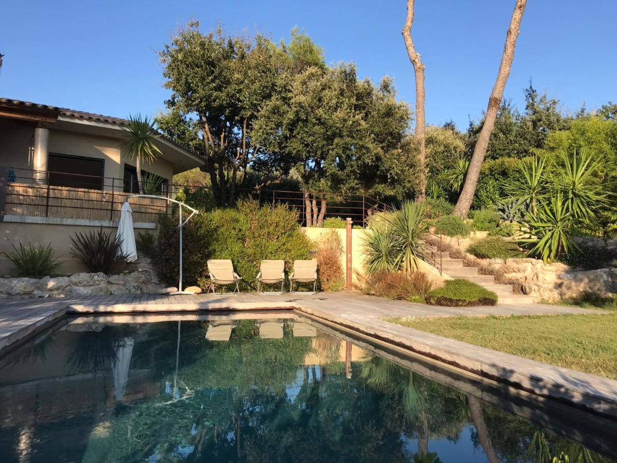 Villa L'Ensoleillee Roquefort Les Pins Eksteriør billede